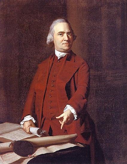 John Singleton Copley Portrait of Samuel Adams oil painting image